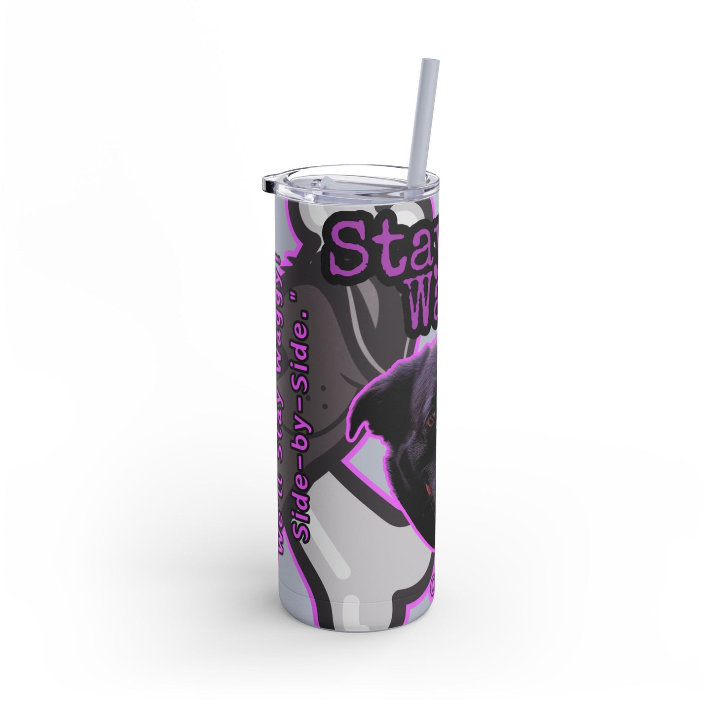 Cute Lab Mix Tumbler/ Mug - Stay Waggy!