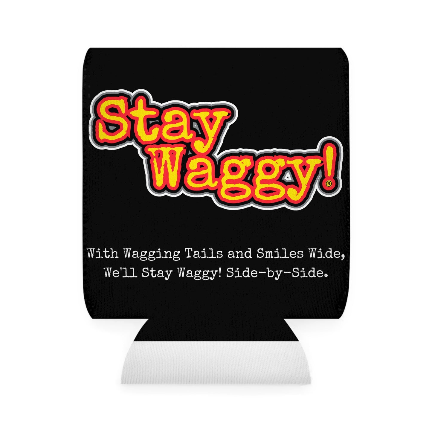 Stay Waggy! Cooler Sleeve
