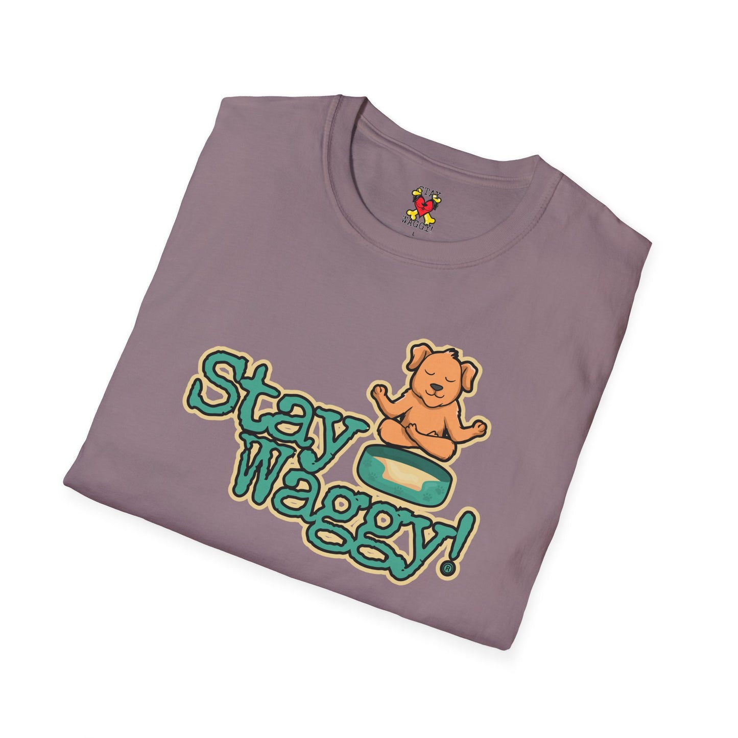 Zen Dog Funny Unisex T-Shirt - Stay Waggy!