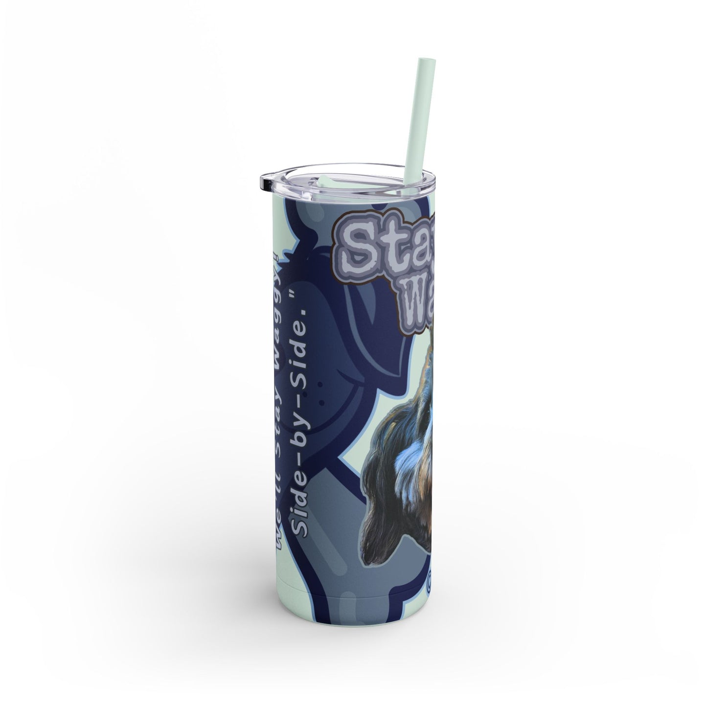 Cute Doodle Tumbler - Stay Waggy!