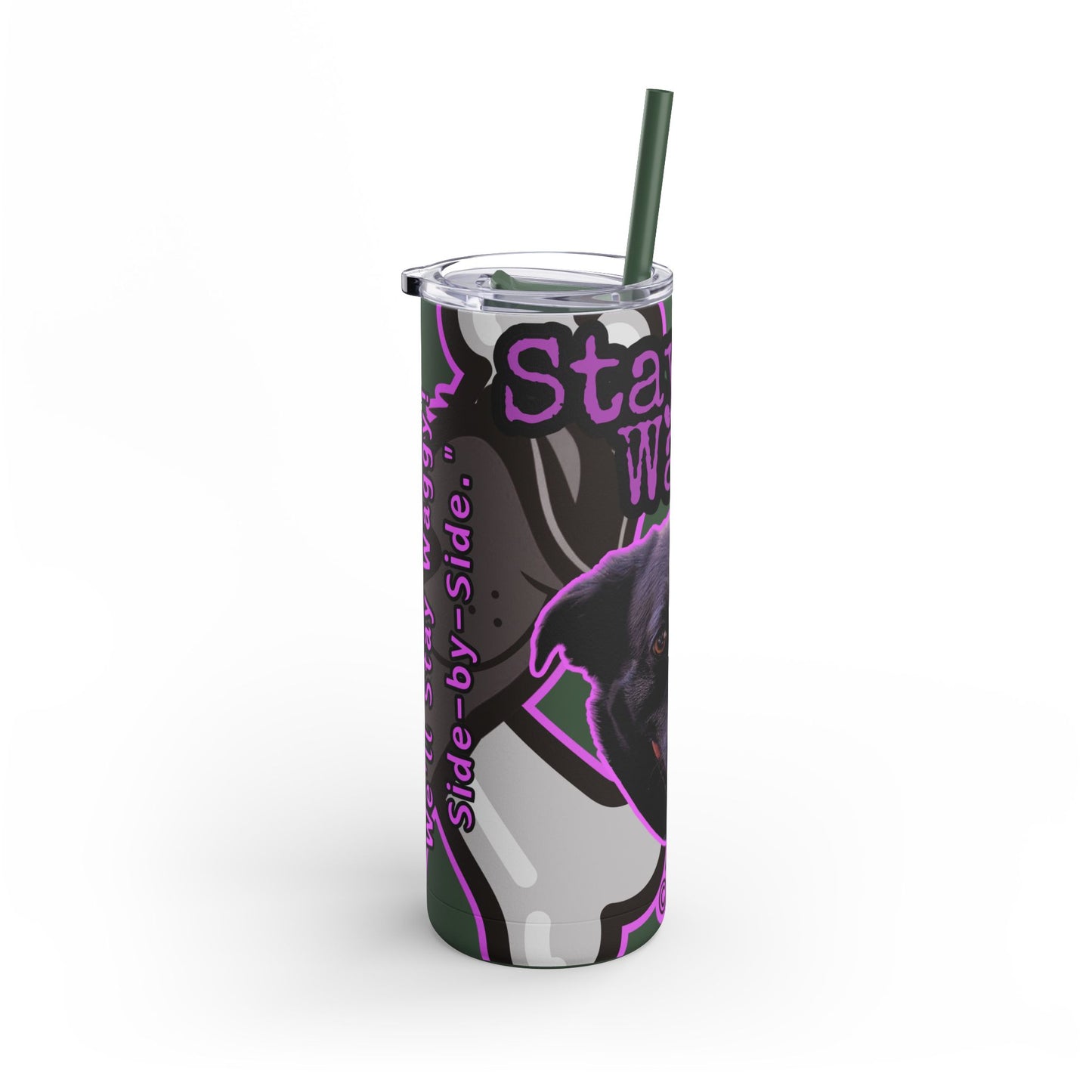 Cute Lab Mix Tumbler/ Mug - Stay Waggy!