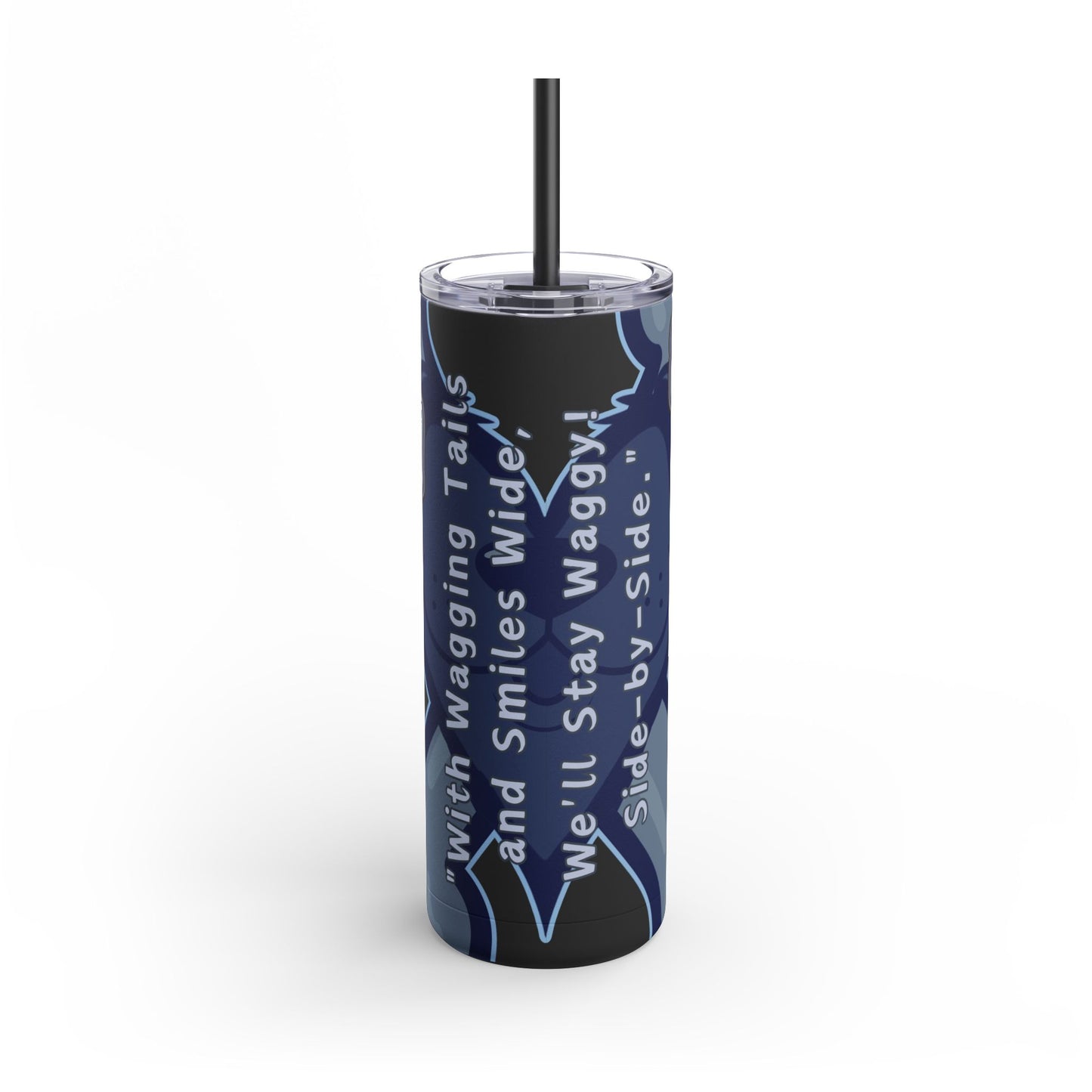 Cute Doodle Tumbler - Stay Waggy!