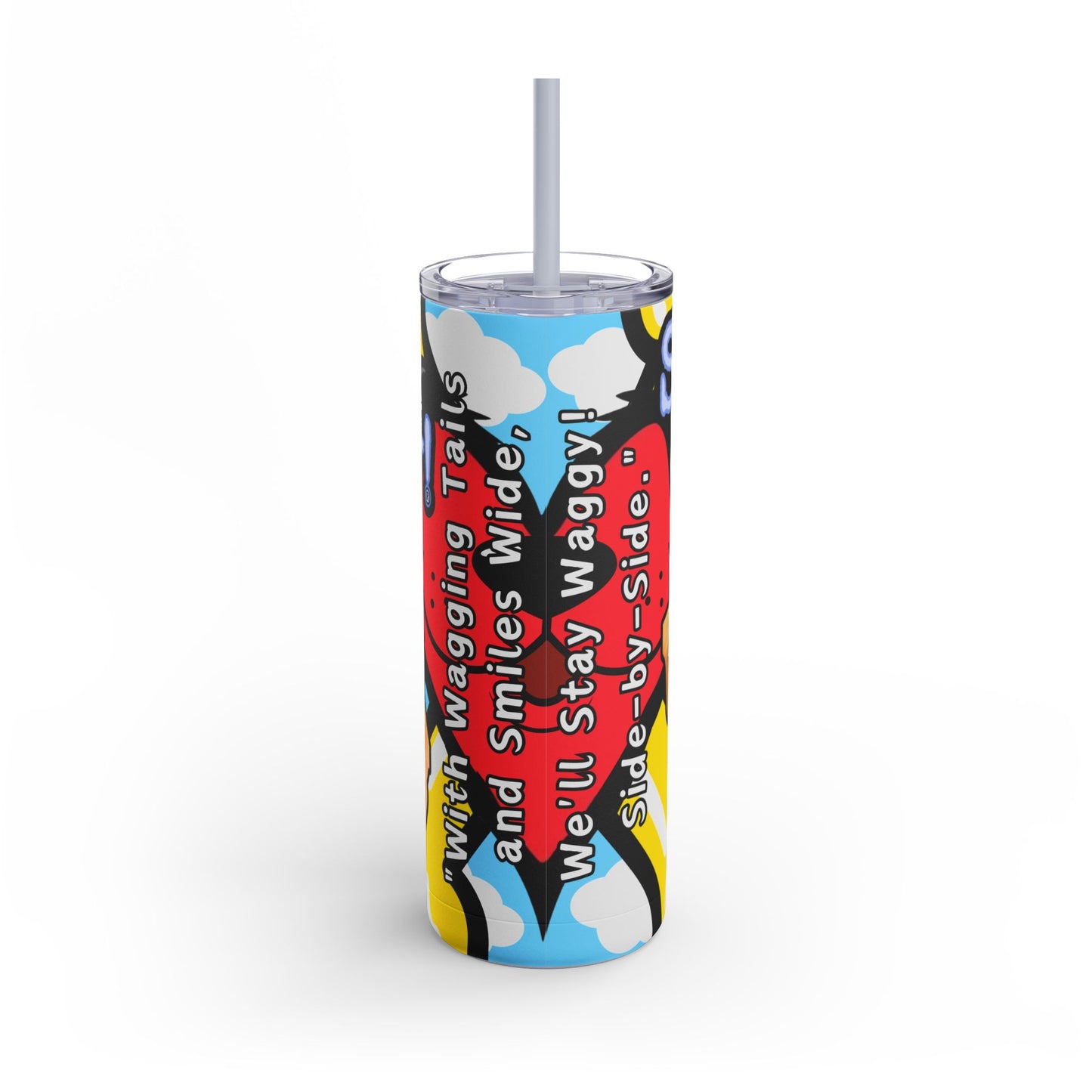 Yorkie Tumbler/Mug - Stay Waggy!
