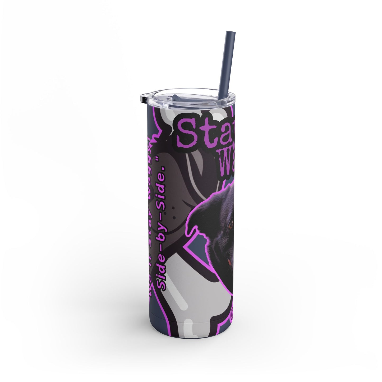 Cute Lab Mix Tumbler/ Mug - Stay Waggy!