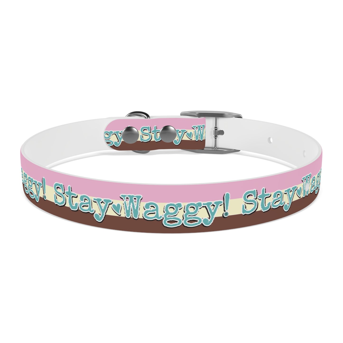 Stay Waggy! Neapolitan Dog Collar