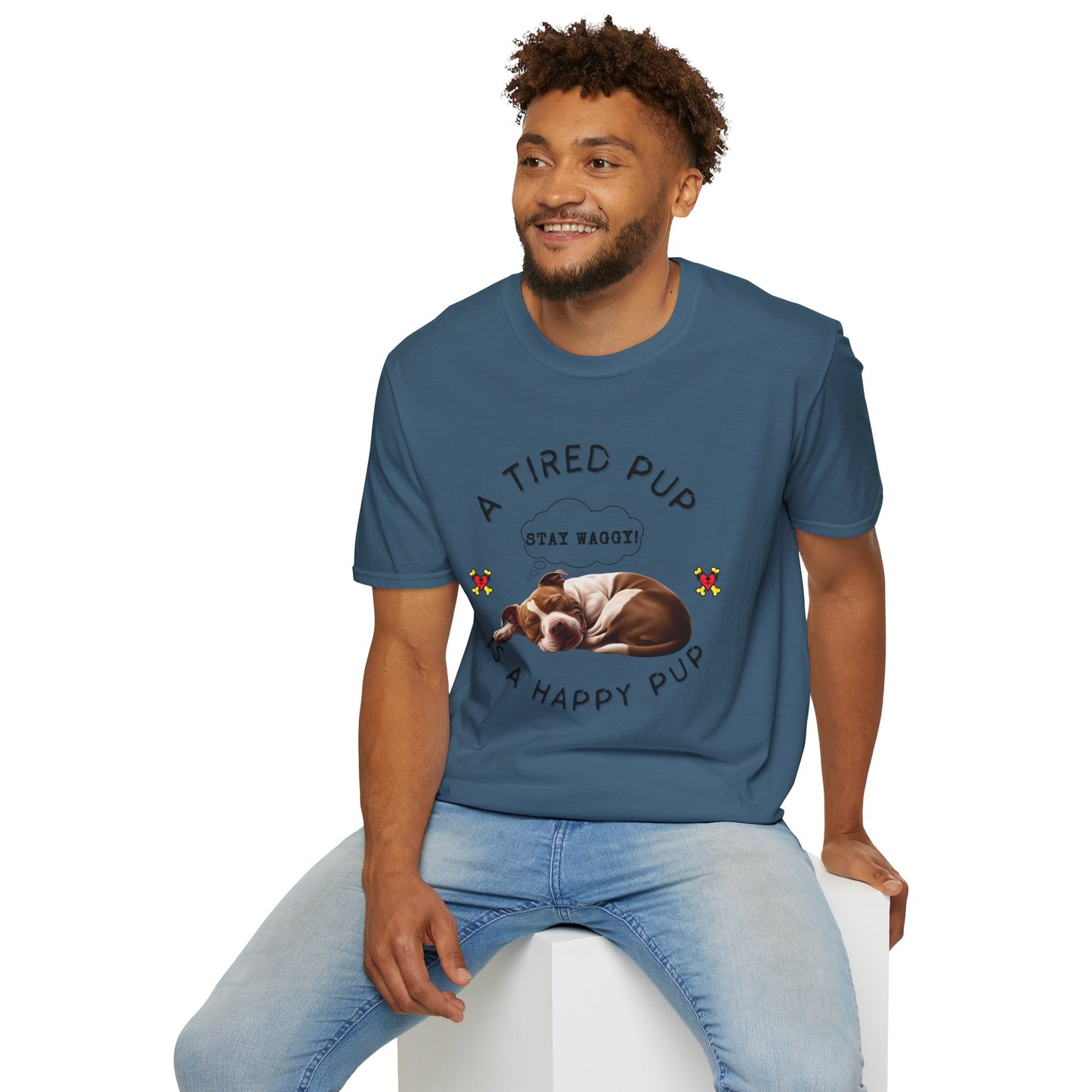 Dreaming Pitty Unisex T-Shirt - Stay Waggy!