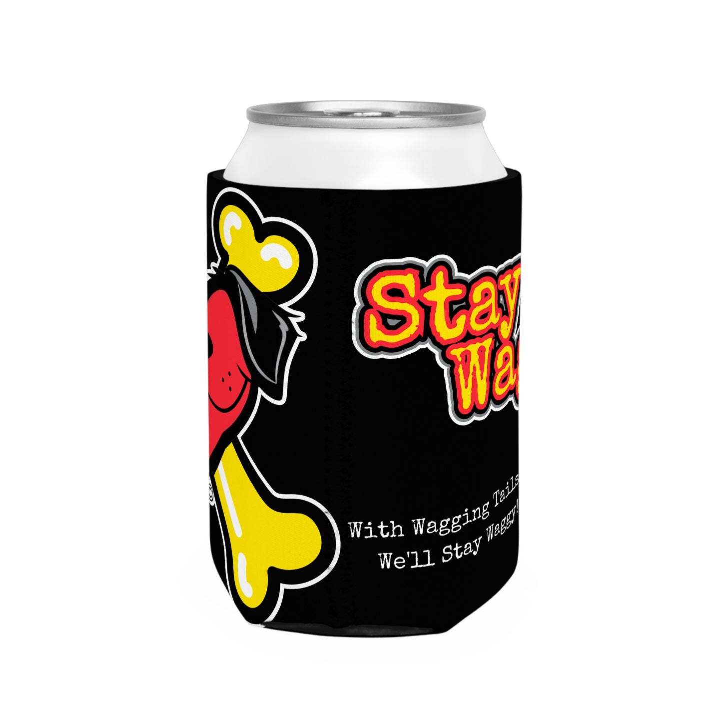 Stay Waggy! Cooler Sleeve