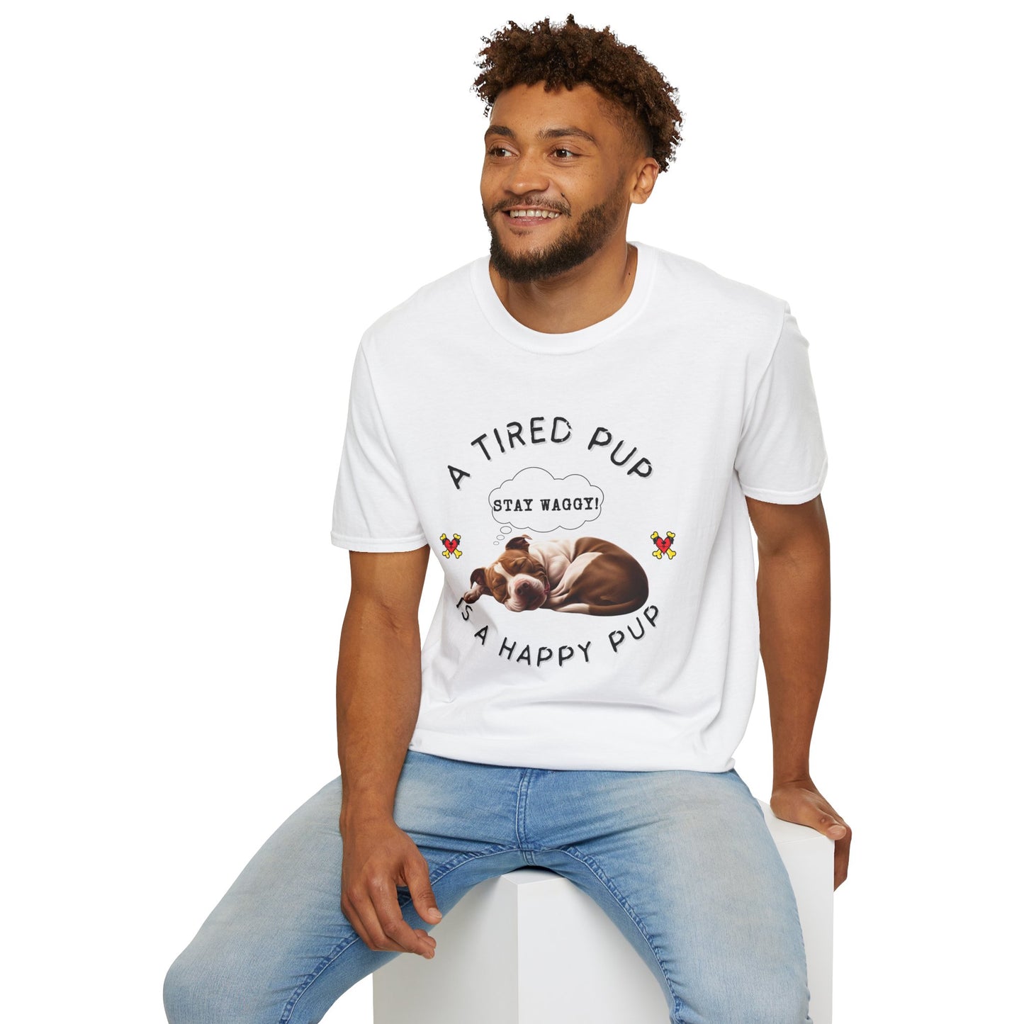 Dreaming Pitty Unisex T-Shirt - Stay Waggy!