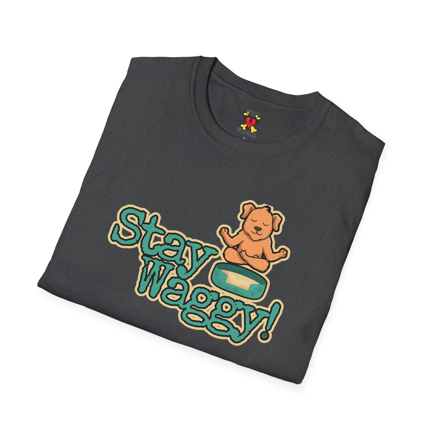 Zen Dog Funny Unisex T-Shirt - Stay Waggy!