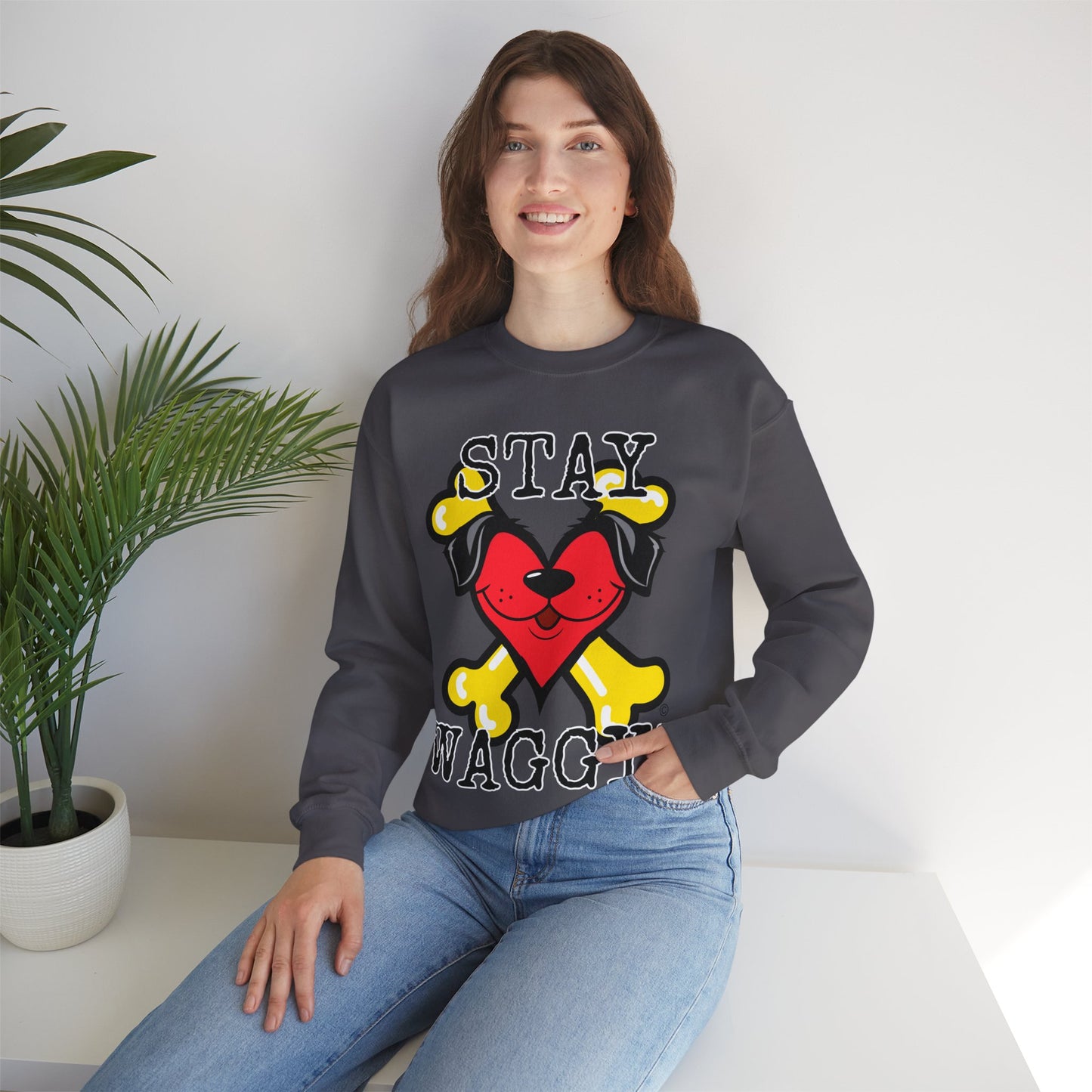 Stay Waggy! Logo Sweatshirt
