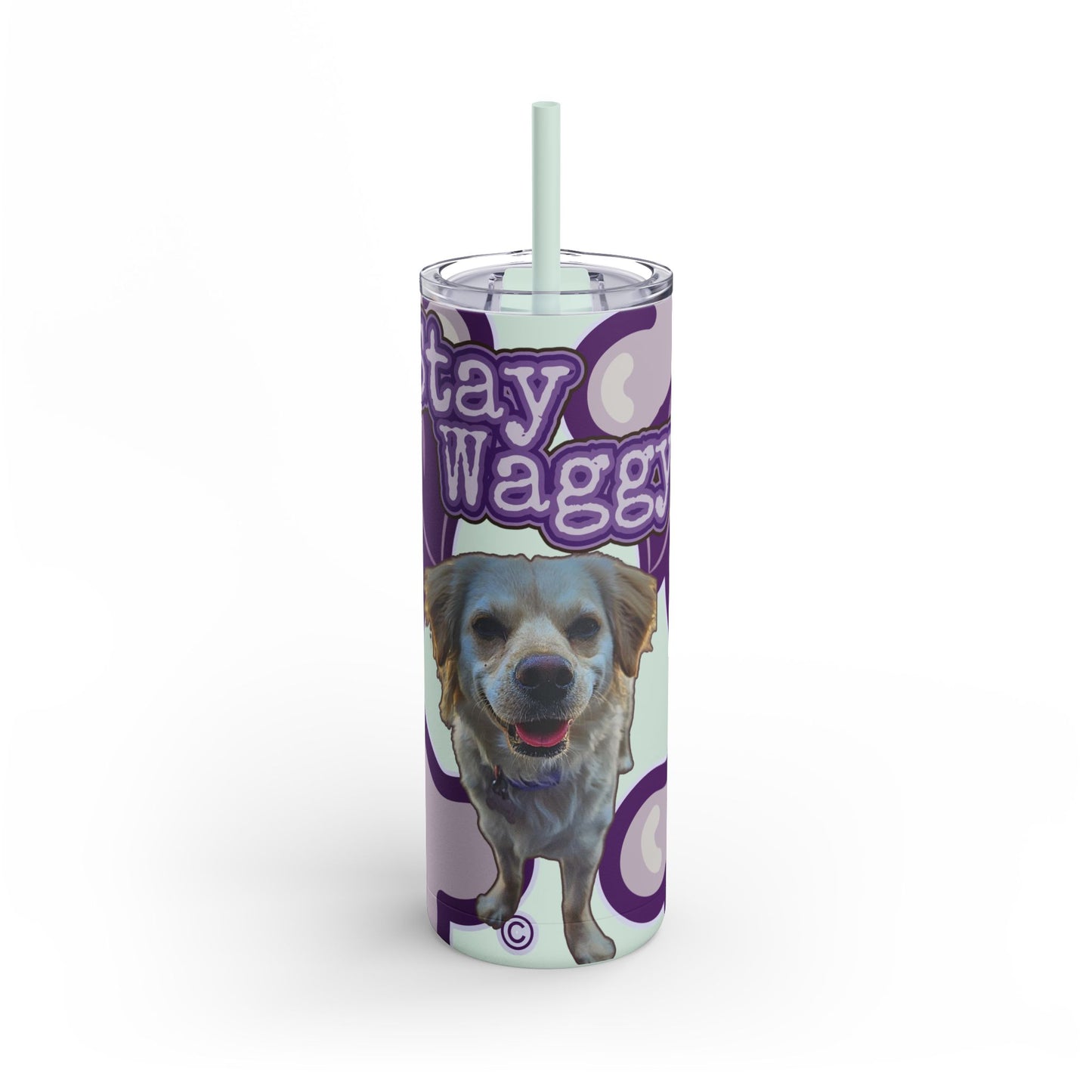 Stay Waggy! Super Cute Rescue Pup Tumbler