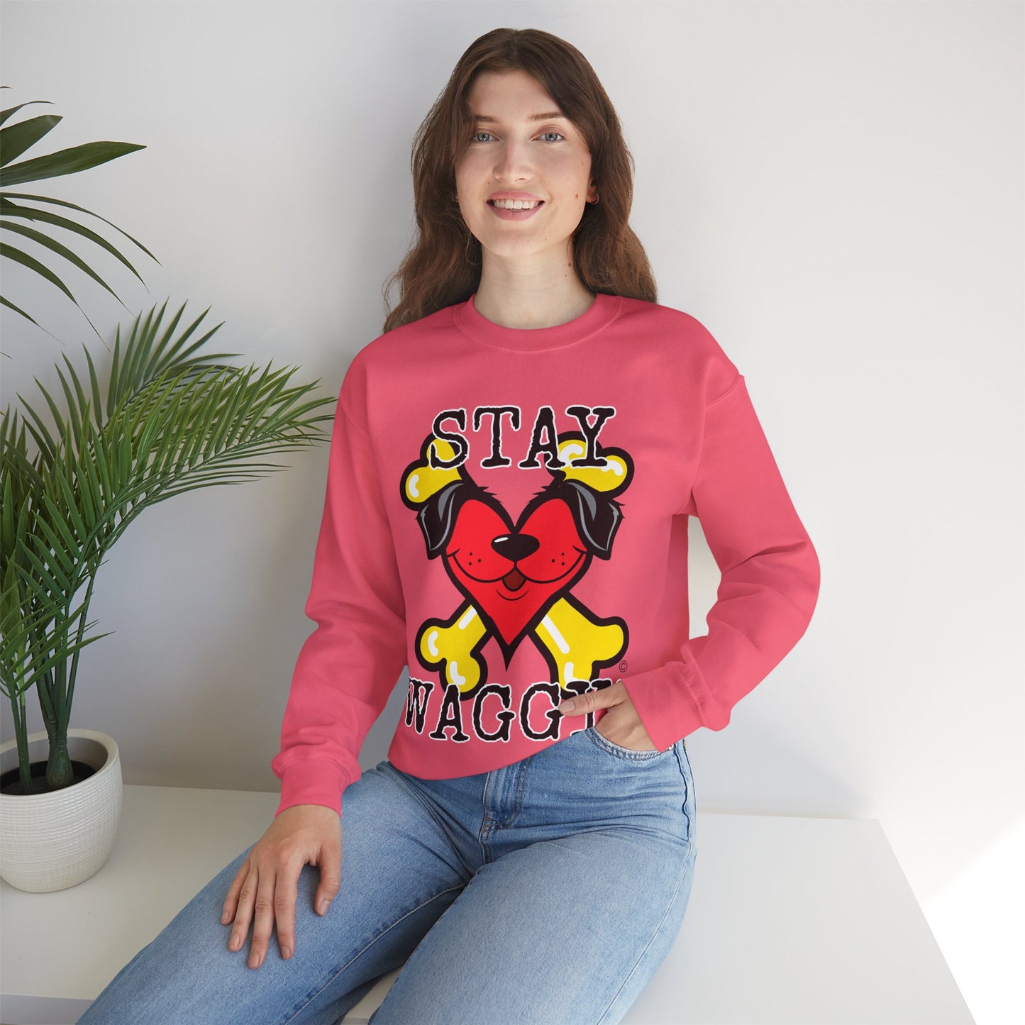 Stay Waggy! Logo Sweatshirt
