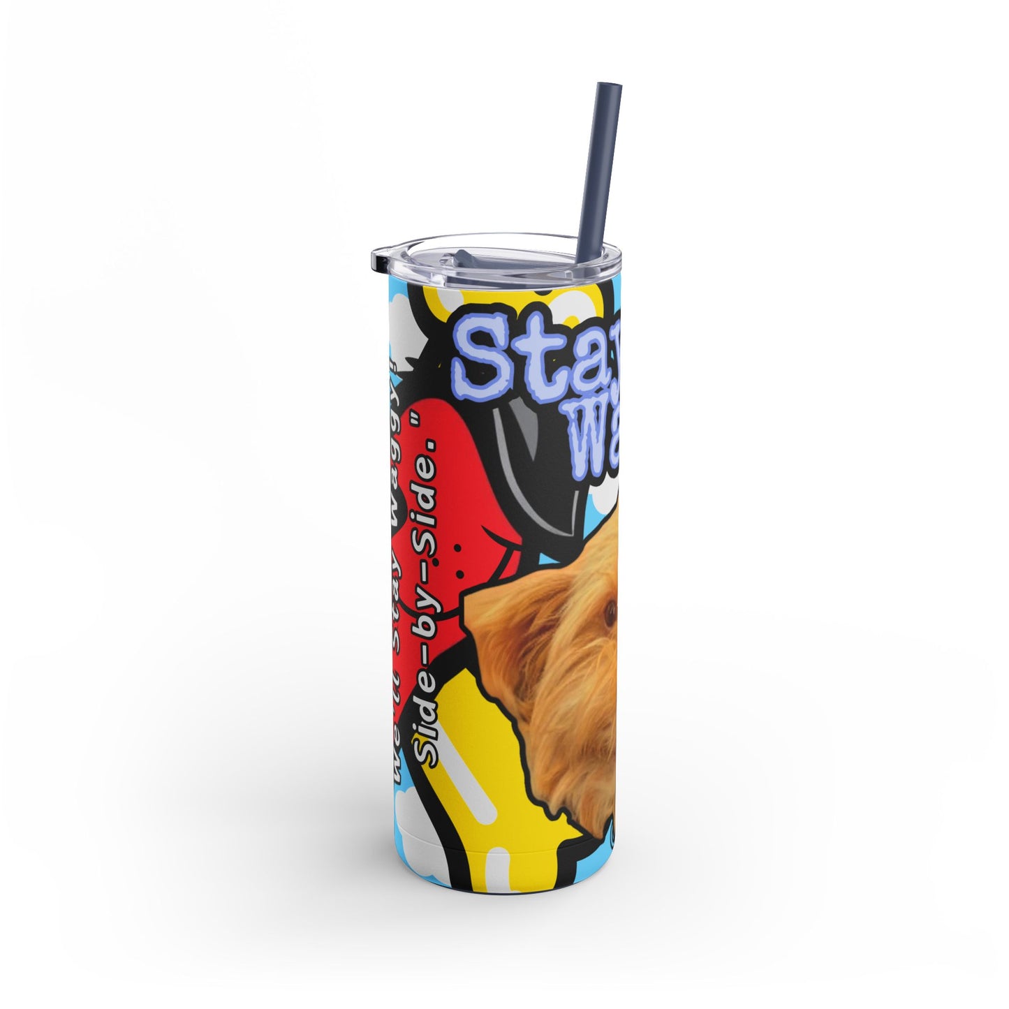 Yorkie Tumbler/Mug - Stay Waggy!