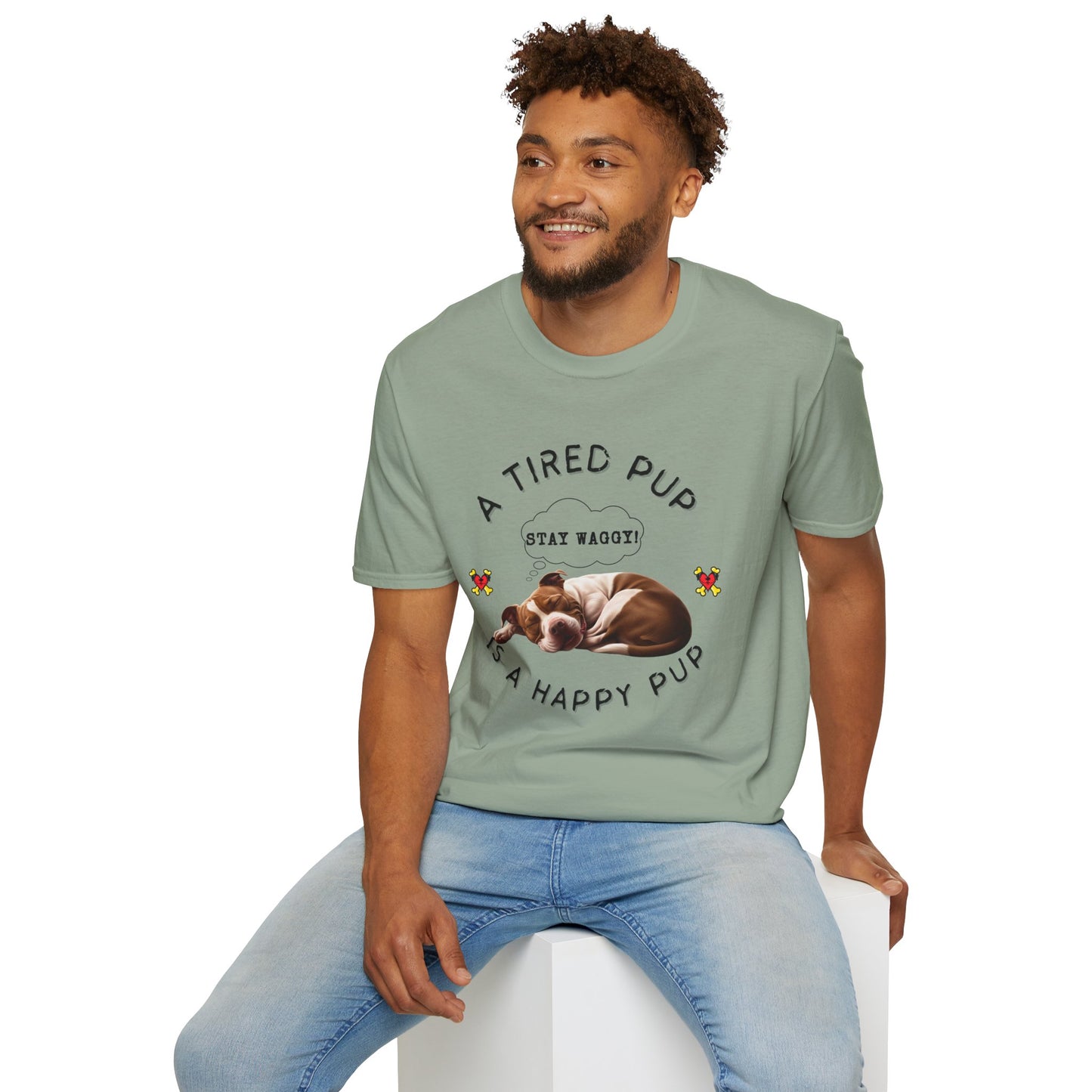 Dreaming Pitty Unisex T-Shirt - Stay Waggy!