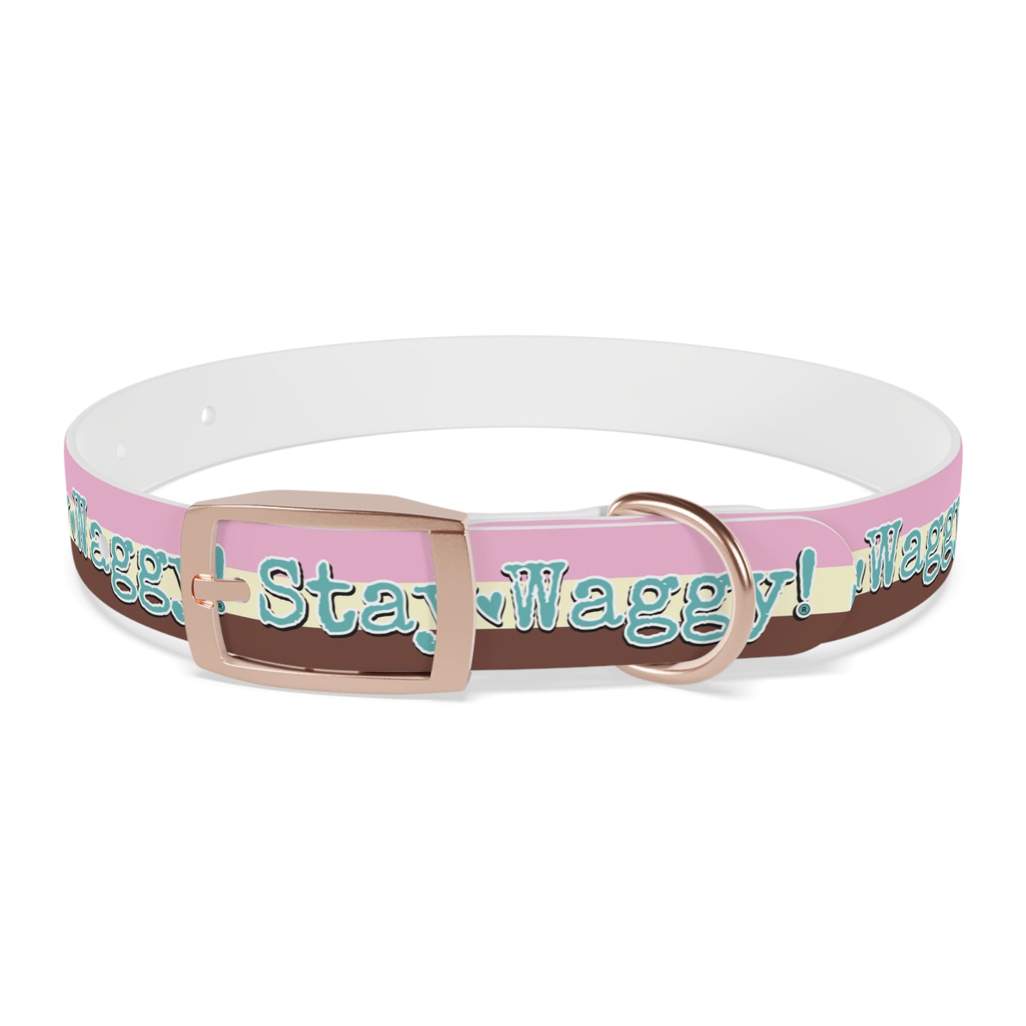 Stay Waggy! Neapolitan Dog Collar