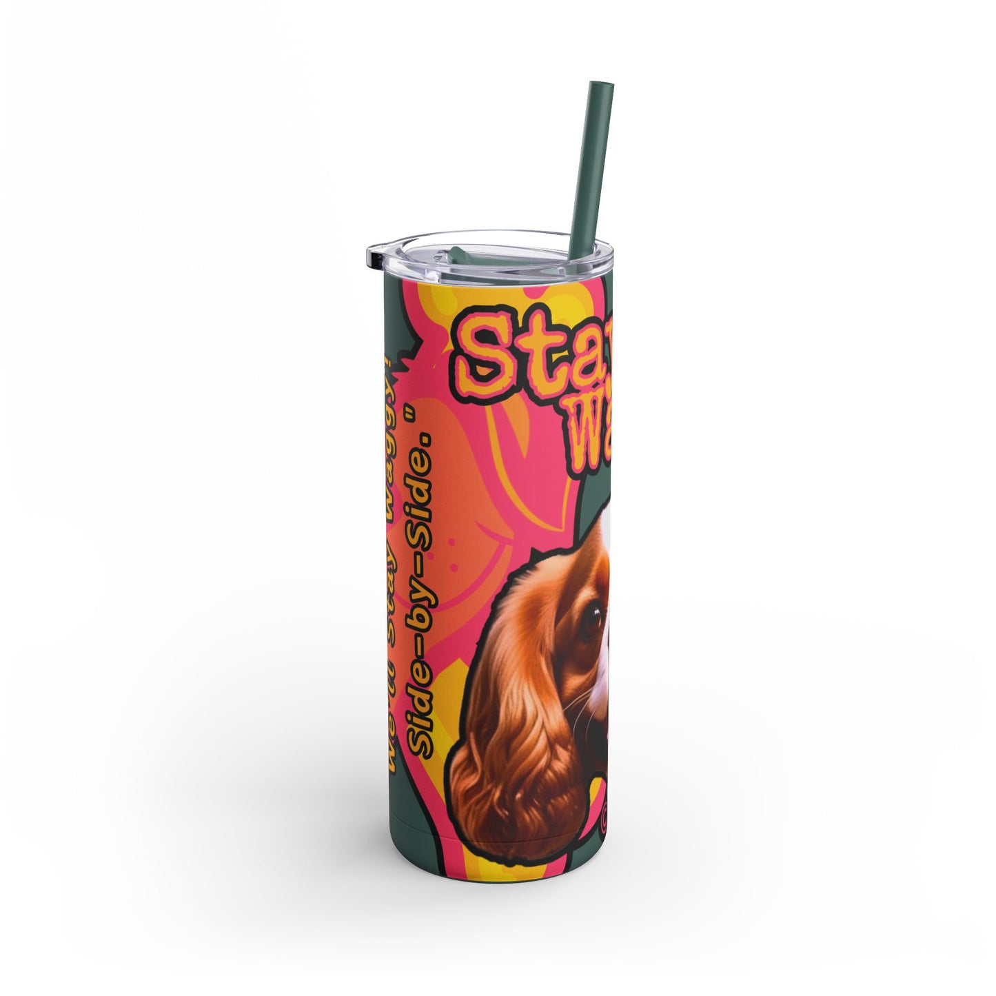 King Charles Spaniel Tumbler/Mug- Stay Waggy!