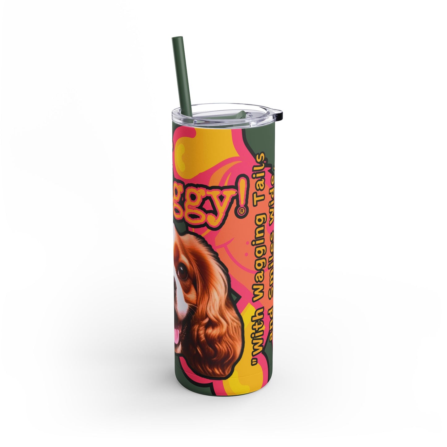 King Charles Spaniel Tumbler/Mug- Stay Waggy!
