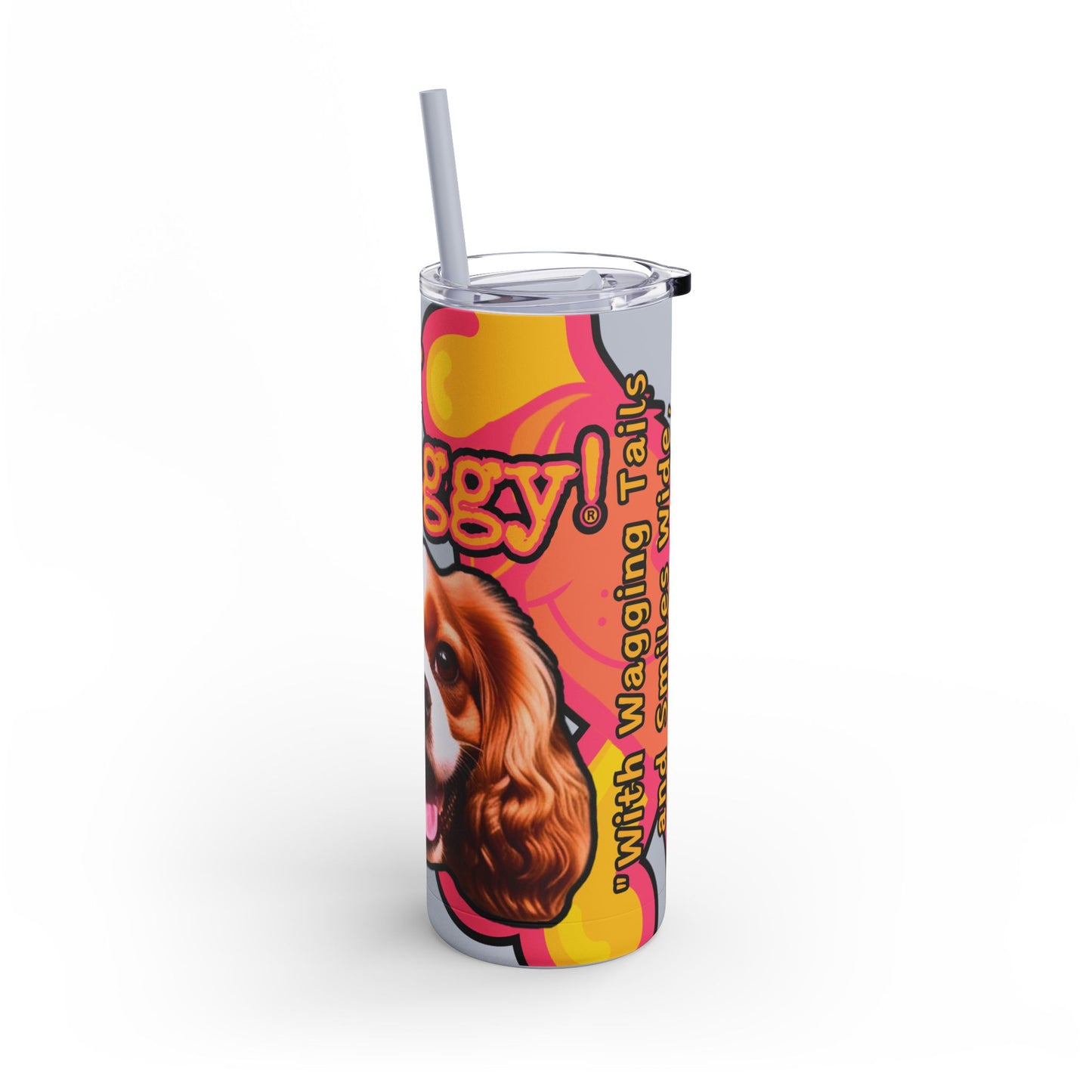 King Charles Spaniel Tumbler/Mug- Stay Waggy!