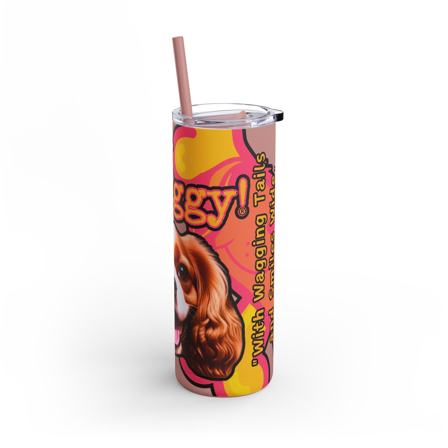 King Charles Spaniel Tumbler/Mug- Stay Waggy!