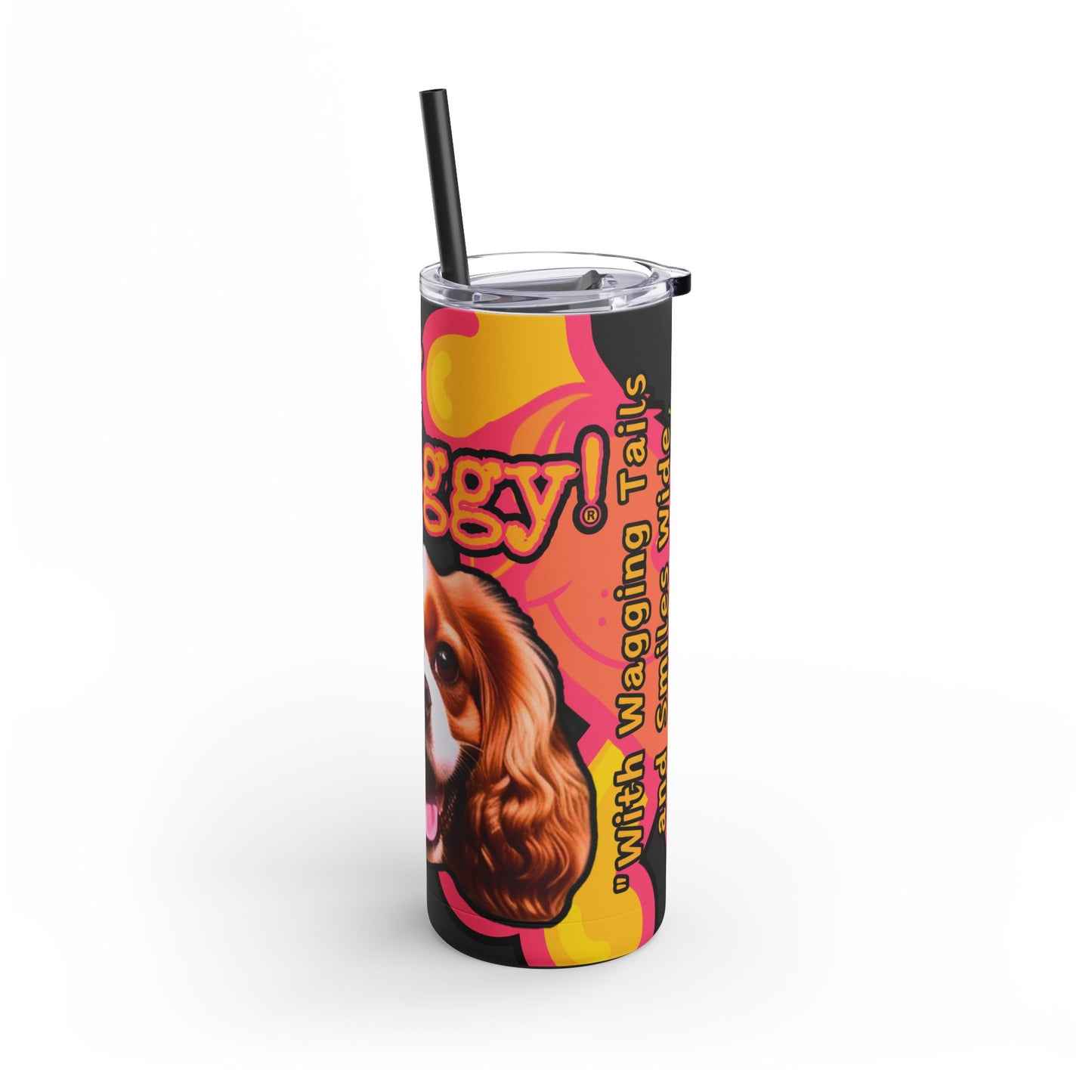 King Charles Spaniel Tumbler/Mug- Stay Waggy!