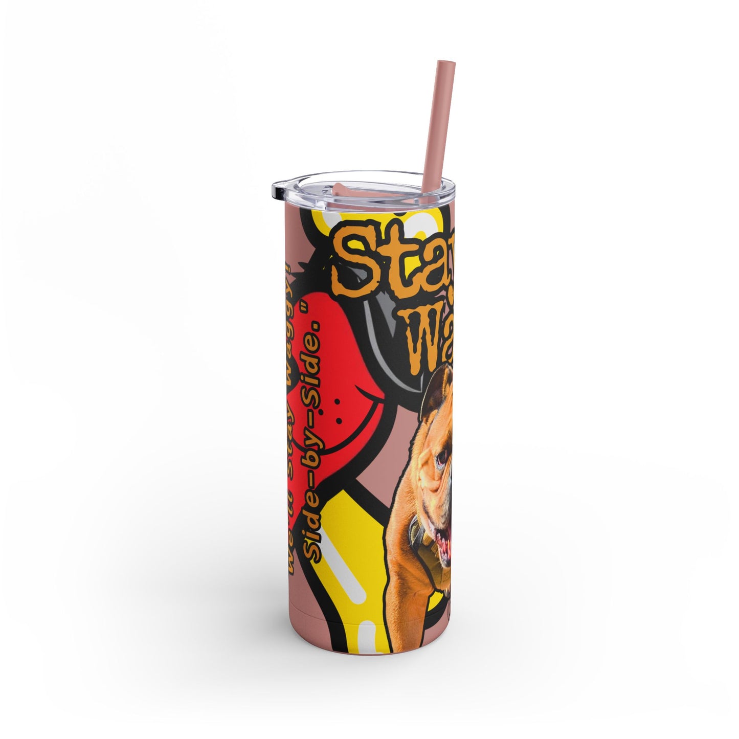 English Bulldog Tumbler/ Mug - Stay Waggy!