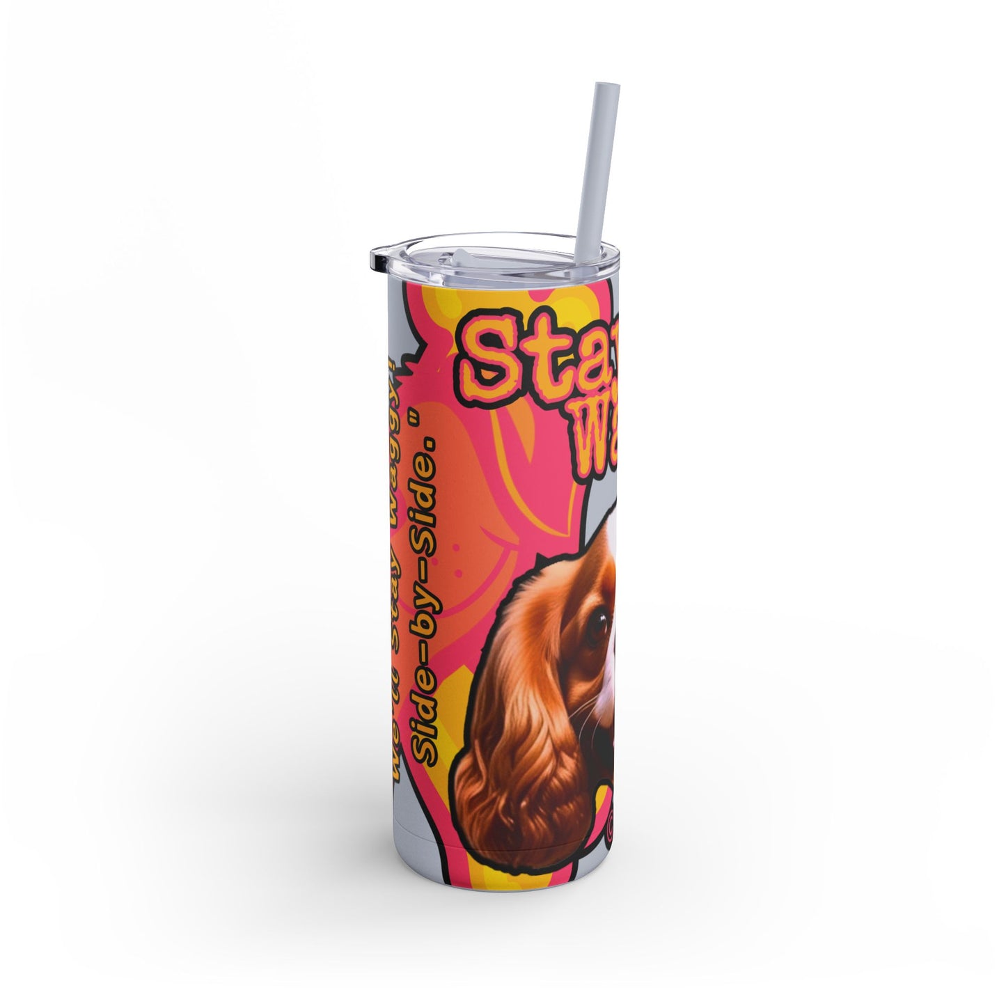 King Charles Spaniel Tumbler/Mug- Stay Waggy!