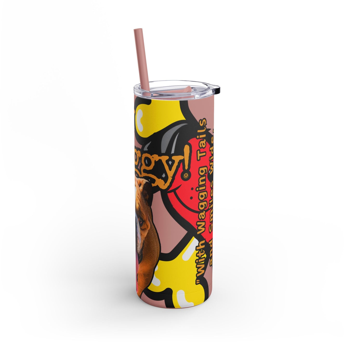 English Bulldog Tumbler/ Mug - Stay Waggy!
